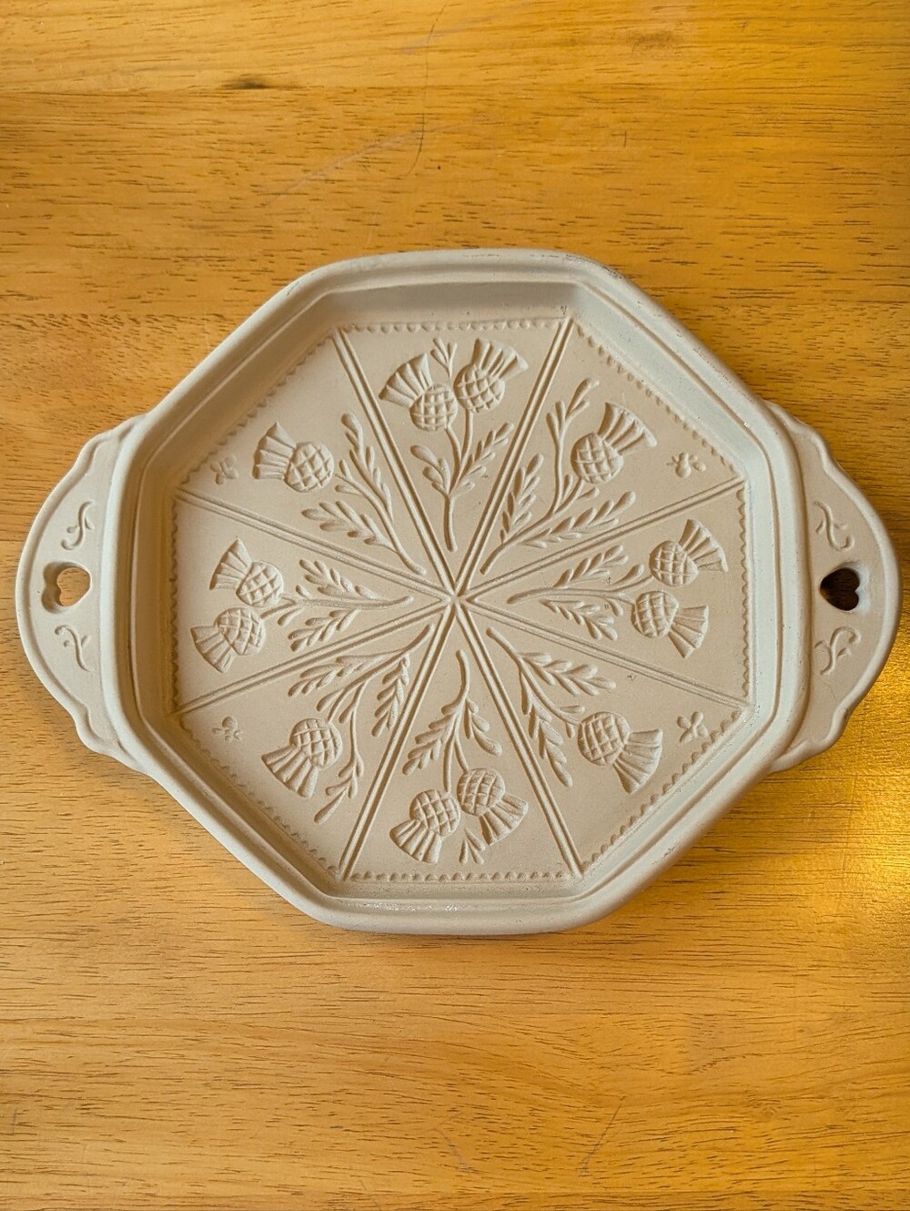Brown Bag Cookie Art, Shortbread Stoneware Pan